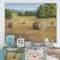 Designart - South Of France Hay Bales - Farmhouse Premium Canvas Wall Art